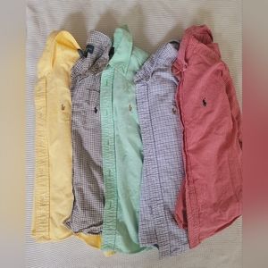 Boys Polo Ralph Lauren shirts 5/6